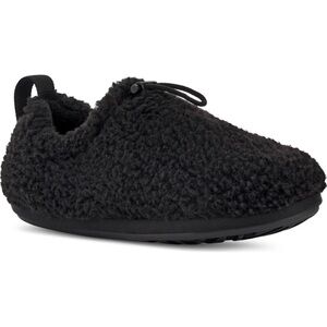 UGG Black Sherpa Slippers